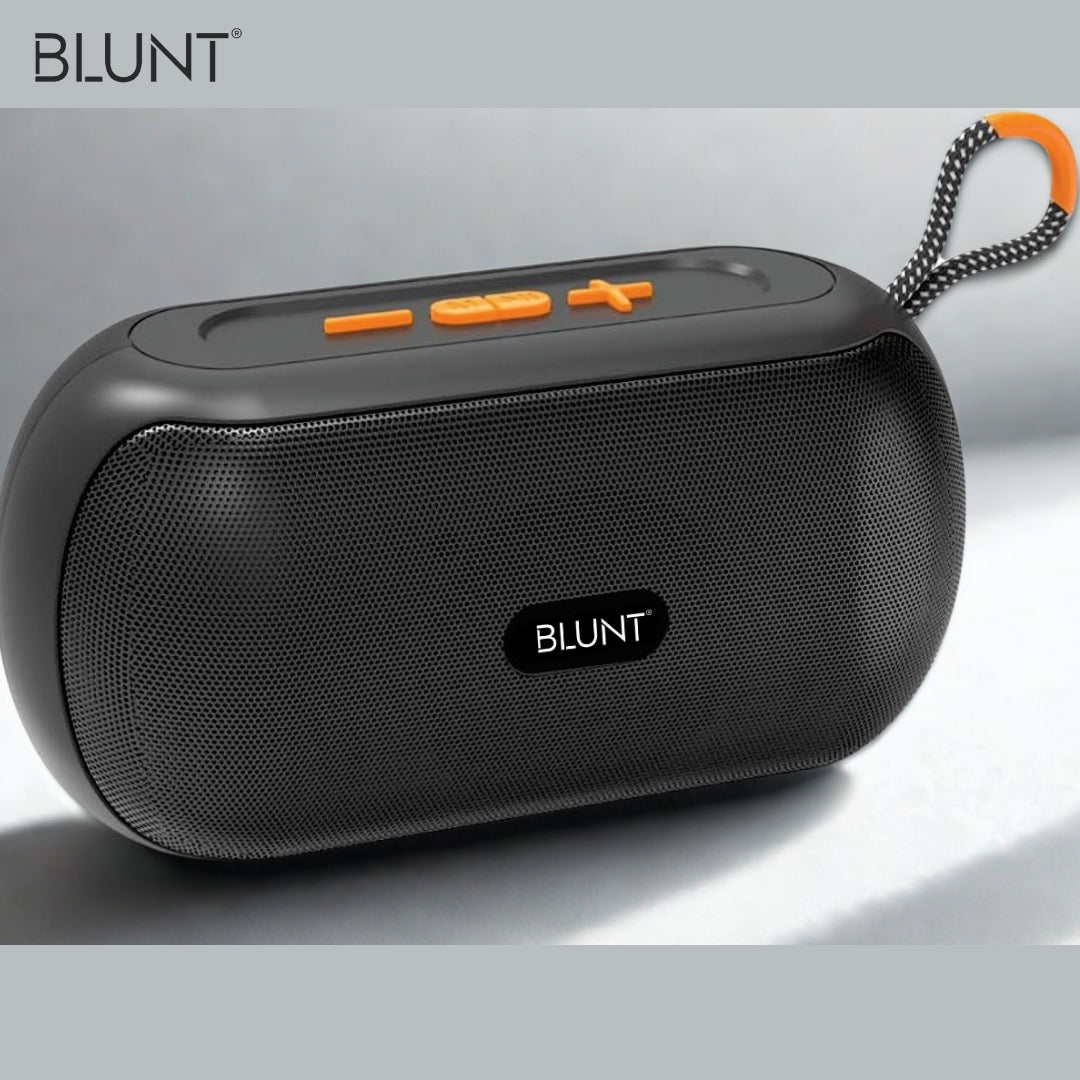 BLUNT SOUNDWAVE L4 – 10W Bluetooth Speaker with 16H Playtime, TWS, FM & SD Support