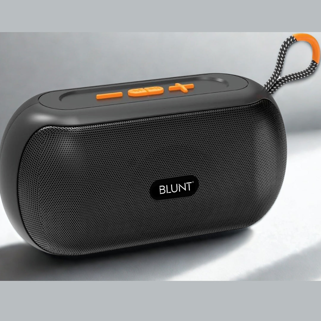 BLUNT SOUNDWAVE L4 – 10W Bluetooth Speaker with 16H Playtime, TWS, FM & SD Support