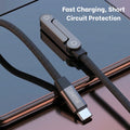 Blunt VOLT X  USB-C Fast Charging Cable | 240W | Built-in Stand & Right-Angle Design 10