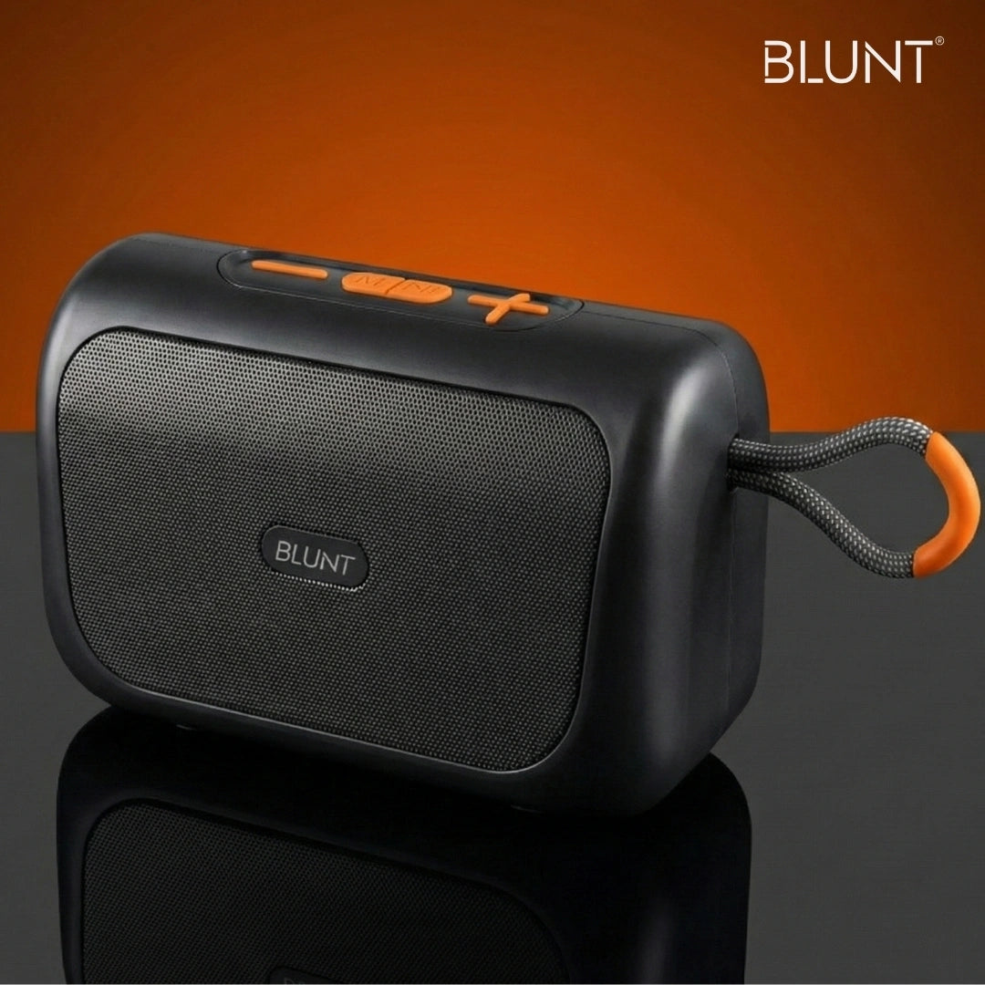 BLUNT SOUNDWAVE S4 - 10W Portable Bluetooth Speaker with TWS, FM, SD Card & Volume Control
