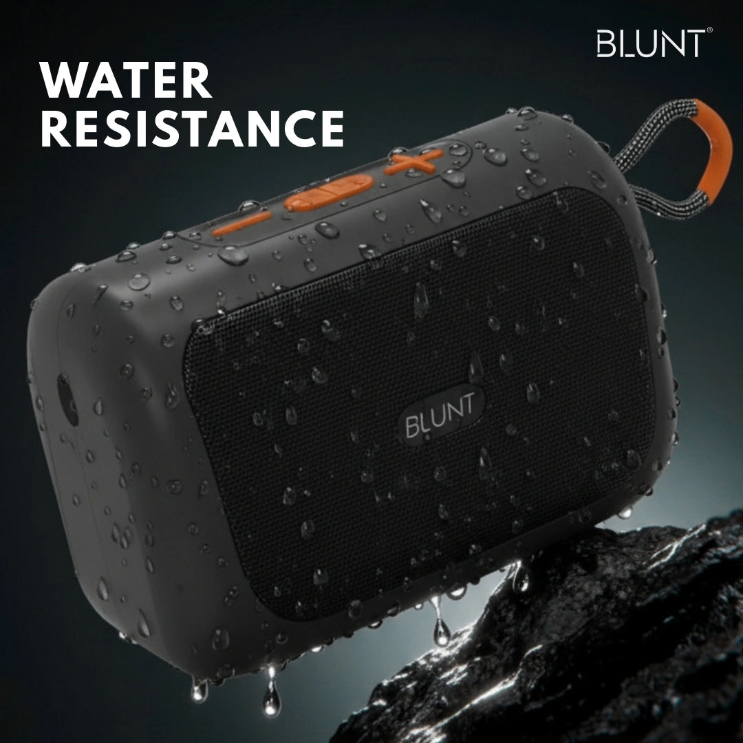 BLUNT SOUNDWAVE S4 - 10W Portable Bluetooth Speaker with TWS, FM, SD Card & Volume Control