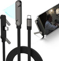 Blunt VOLT X  USB-C Fast Charging Cable | 240W | Built-in Stand & Right-Angle Design 7