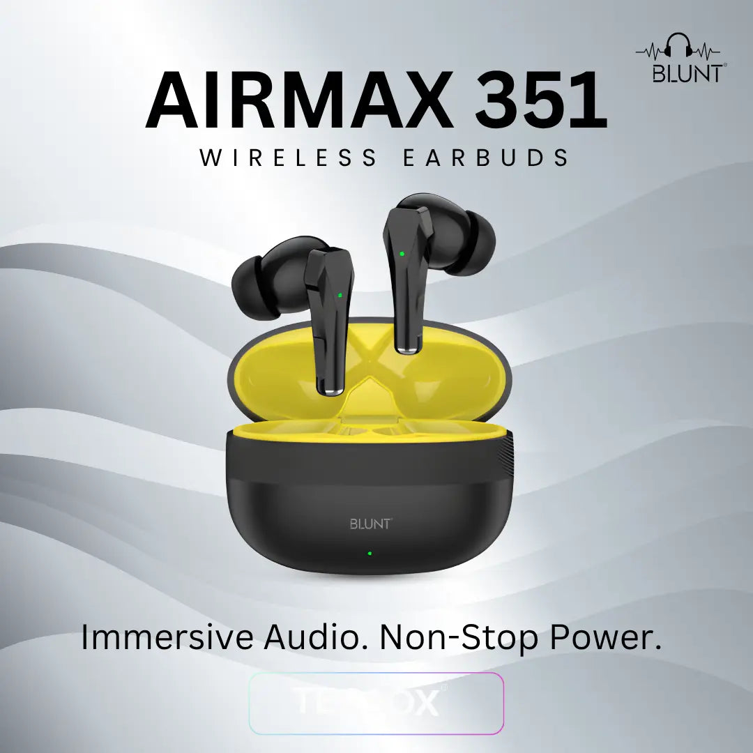 Buy Blunt Airmax 351 | DeepBass Sound with 30Hrs Playtime |  High Resolution Audio