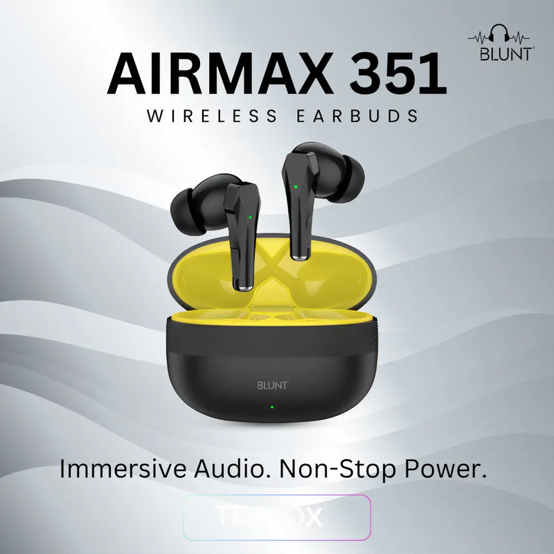 Buy Blunt Airmax 351 | DeepBass Sound with 30Hrs Playtime |  High Resolution Audio